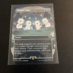 NM - 2025 Magic the Gathering, Final Fantasy, Moogles' Valor-non Foil Rare, 0326 - Image 1