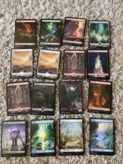 Full Art Basic Land MTG Magic Lot of 36 - Image 2