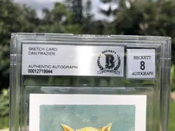 MOX EMERALD, ARTIST PAINTING / PROOF, MAGIC MTG, POWER 9, DAN FRAZIER, BAS 8! - Image 3