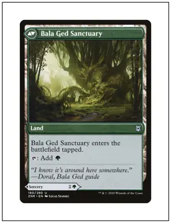 1x Bala Ged Recovery, Magic the Gathering MTG NM - Image 1