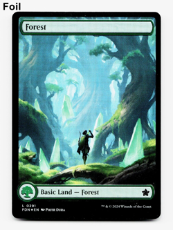 Forest (291), (Full Art) - FOIL - [Foundations] MTG 🌳 - Image 1