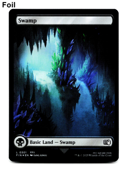 Swamp (301) - FULL ART, FOIL - [Universes Beyond: Final Fantasy] MTG Magic 💀 - Image 1