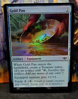 magic the gathering - FOIL! - Gold Pan - Artifact - Equipment - Common - Image 1
