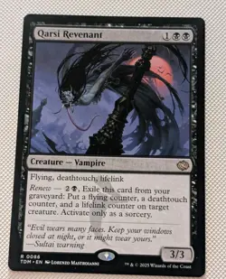 MTG Tarkir : Dragonstorm Rare QARSI REVENANT NM - Image 1