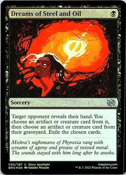 Foil Dreams of Steel and Oil U 92 NM - Image 1