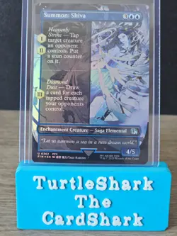 Summon: Shiva Magic the Gathering Final Fantasy Enchantment Creature No.362 - Image 1