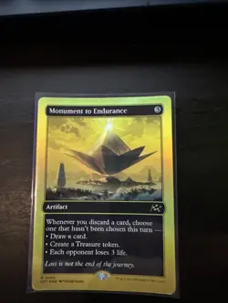 Monument to Endurance (First-Place Foil) Aetherdrift Foil - Image 1