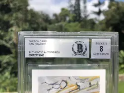 MOX RUBY, ARTIST PAINTING / PROOF, MAGIC MTG, POWER 9, DAN FRAZIER, BAS 8! - Image 3