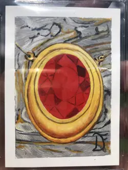 MOX RUBY, ARTIST PAINTING / PROOF, MAGIC MTG, POWER 9, DAN FRAZIER, BAS 8! - Image 4