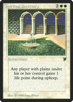 Spiritual Sanctuary [Legends] Magic MTG - Image 1