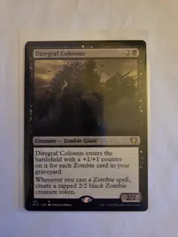 MTG Innistrad Midnight Hunt Diregraf Colossus Commander LP (112/209) - Image 1