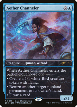 Aether Channeler [Store Championships 2023] Magic MTG - Image 1