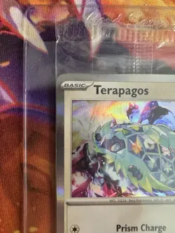 Pokemon TCG Terapagos Sprigatito SEALED Horizons Stamped Promo !2 Cards! - Image 2