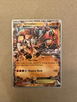 Pokemon Tcg Groudon EX | Primal Clash 85/160 - World Championships 2015 - Image 1