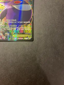Pokemon TCG Gengar-EX Phantom Forces 114/119 Full Art Ultra Rare Holo LP - Image 2