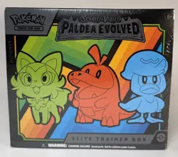 Pokemon TCG Scarlet & Violet Paldea Evolved ETB Elite Trainer Box New Sealed - Image 1
