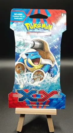 Pokemon TCG: XY Base Set Sleeved Booster Pack - Factory Sealed - 2014 - Image 1