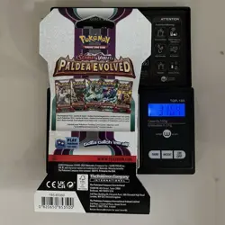 (VERY HEAVY) 31.64g Pokemon TCG Paldea Evolved Booster Pack (SEALED)✅ - Image 2