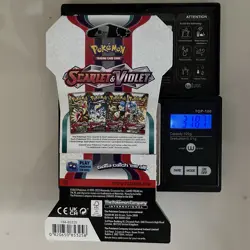 (VERY HEAVY) 31.87g Pokemon TCG Scarlet & Violet Booster Pack (SEALED)✅ - Image 2
