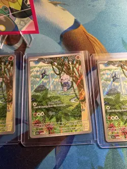Lot Of 4 - Pokemon Meditite - 153/142 Stellar Crown Holo Illustration Rare NM - Image 4