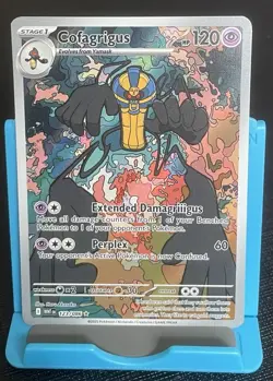 2025 Pokemon SV White Flare WHT EN Cofagrigus Illustration Rare #123/086 - Image 1