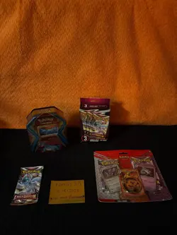Pokemon TCG : Sword & Shield LOST ORIGIN 3 Booster Hanger Box + sealed lot - Image 1