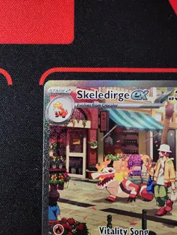 Pokemon Paldea Evolved Skeledirge Ex Special Illustration Rare #258 - Image 2