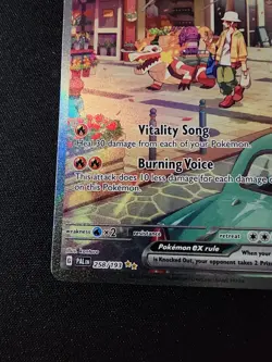 Pokemon Paldea Evolved Skeledirge Ex Special Illustration Rare #258 - Image 5