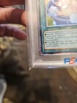 2023 Yugioh AMDE-EN022 Purrely Pretty Memory Collector's Rare 1st Edition PSA 10 - Image 5