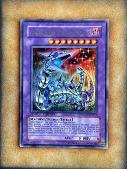Yugioh Chimeratech Fortress Dragon JUMP-EN031 Ultra Rare Limited Edition LP - Image 1