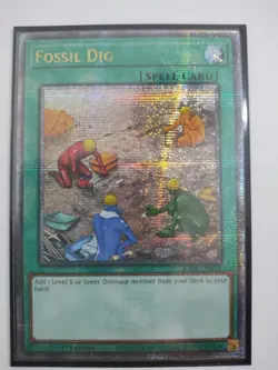 Fossil Dig (Quarter Century Secret Rare) RA01-EN053 - Image 1