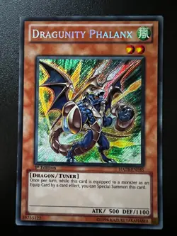 Dragunity Phalanx HA03-EN035 Secret Rare 1st Edition Near Mint Yugioh - Image 1