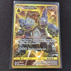 Coalossal - 198/189 - Pokemon Darkness Ablaze Sword & Shield Secret Rare Card NM - Image 1
