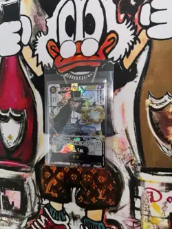 One Piece Card Game Sabo MANGA ART Super Parallel SR OP04-083 Japanese - Image 2