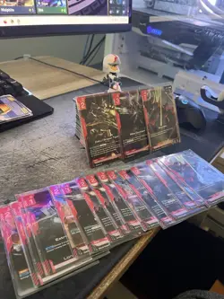 Gundam TCG Bulk 130+ Cards R UC C Newtype Rising Red Instant Deck Collection - Image 1