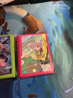 65 Ct Klara/Cyrus/Iono Premium Tournament Collection Card Sleeves Sealed Pokemon - Image 4