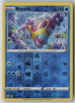 Bruxish 043/163 Pokemon TCG Battle Styles Reverse Holo Card (Near Mint) NM 1 - Image 1