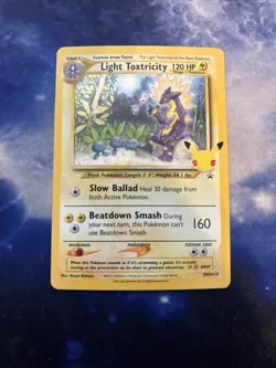 Light Toxtricity SWSH137 SWSH: Sword & Shield Promo Cards Holo - Image 1