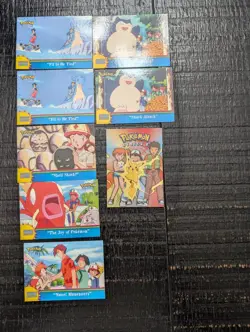 Topps Pokemon Lot Of Random Cards And Checklist Series 3 OR - Image 1