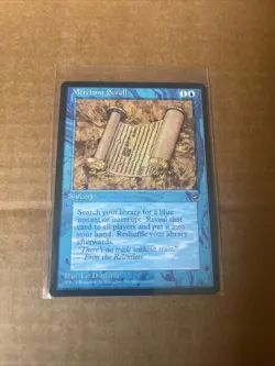 Merchant Scroll Homelands Regular MTG Card Magic The Gathering LP Lightly Played - Image 1