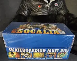 SEALED! Socalia “Skateboarding Must Die” A STOKED Trading Card Game Ft Birdhouse - Image 2