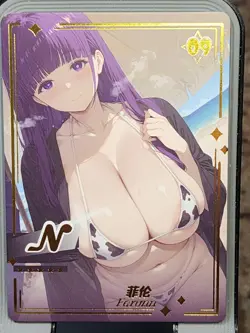 Ferunn Genki Parade Goddess Story Card Anime Waifu N N-09 - Image 1