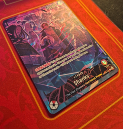 SHANKS OP09-001 ALTERNATE ART, 2ND ANNIVERSARY SET, 2025 ONE PIECE CARD GAME - Image 3