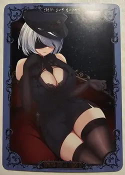 YORHA No.2 Type B NIER: Automata ACG Waifu Anime Foil Card - Image 1