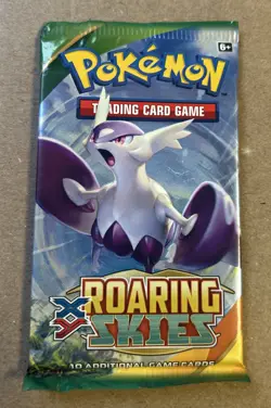 Pokemon TCG XY Roaring Skies Booster Pack 10 Cards- Sealed! - Image 1