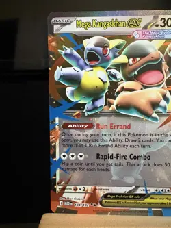 MEGA KANGASKHAN EX - 104/132 Mega Evolution NM - Double Rare - Pokemon TCG Card - Image 2
