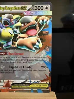 MEGA KANGASKHAN EX - 104/132 Mega Evolution NM - Double Rare - Pokemon TCG Card - Image 3