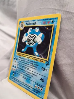 Pokemon 1999-2000 Poliwrath #15/130 Baseset 2 Holo Raw Card - Image 3