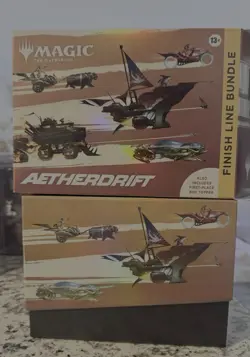 MTG Aetherdrift Finish Line Bundle Box With 2 D20, Lots Of Cards, And Extras - Image 2