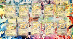 74x Prismatic Evolutions Eeveelutions Ex Pokemon Cards Lot - Pikachu, Lugia,+ - Image 5